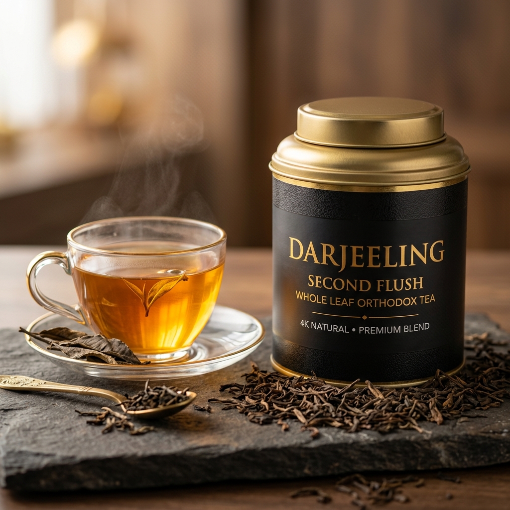 Darjeeling Second Flush Whole Leaf Tea (250g)